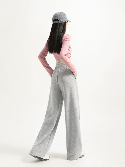 High Waist Straight Sweatpants NA3202