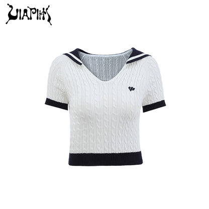 Knit Short Sleeve T-shirt NA4846