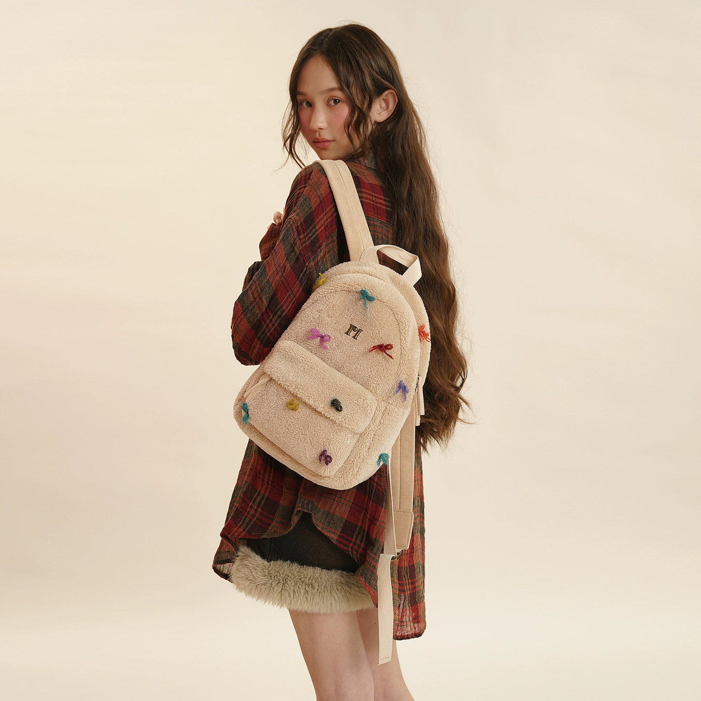Original Design Colorful Bow Tie Backpack NA1618
