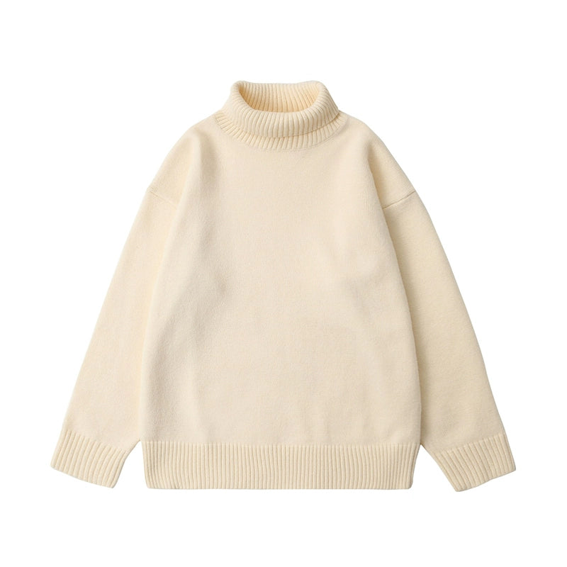 Oversize Turtleneck Knit Sweater NA1808