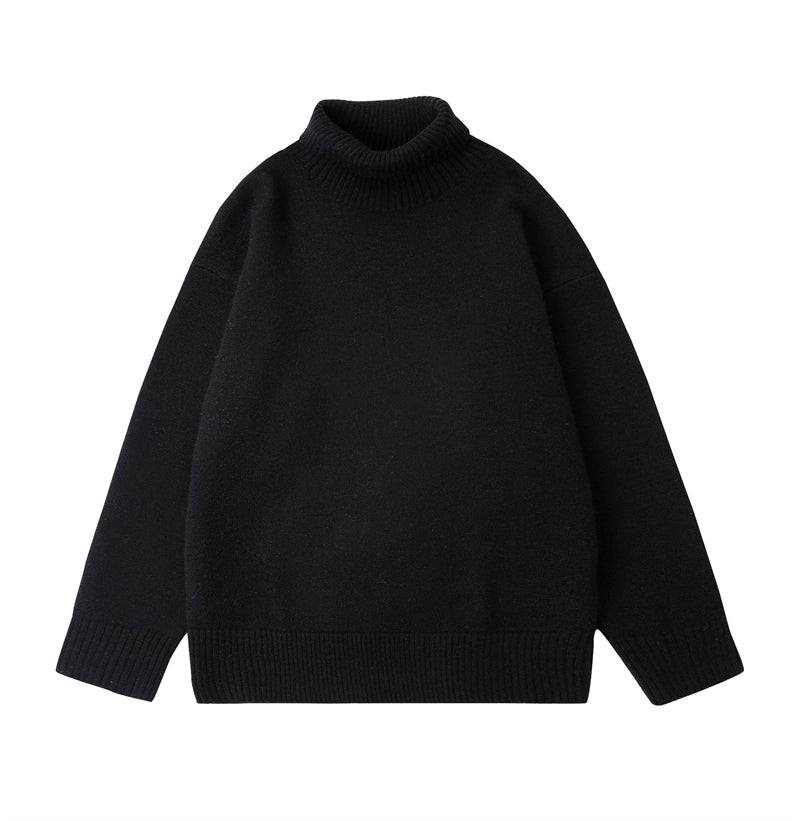 Oversize Turtleneck Knit Sweater NA1808