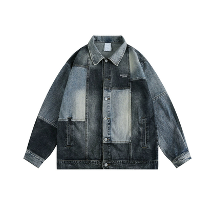 Patchwork Denim Jacket NA1817