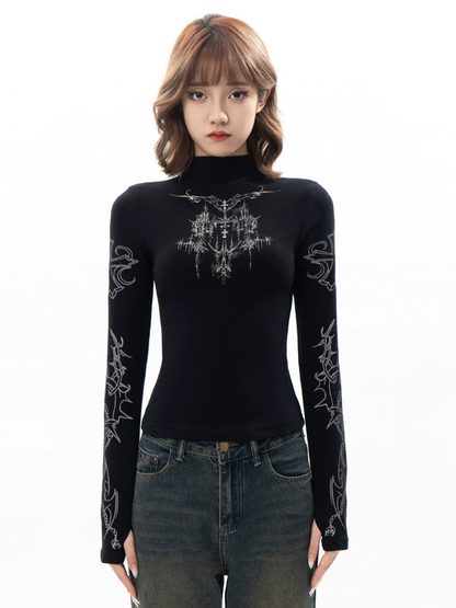 Slim Fit long-sleeve Top NA2024