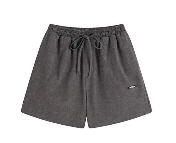 Sporty Elastic Waist Casual Shorts WNW1419