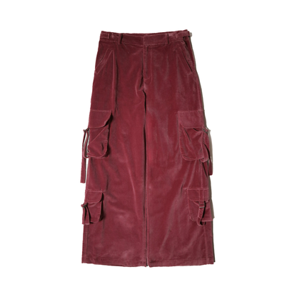 Velvet Workwear Adjustable Pockets Loose Fit Pants NA1608