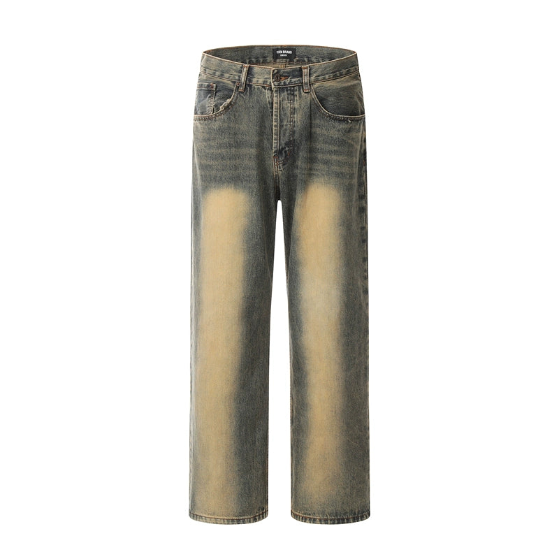 Wide-leg Denim Jeans NA1674-K