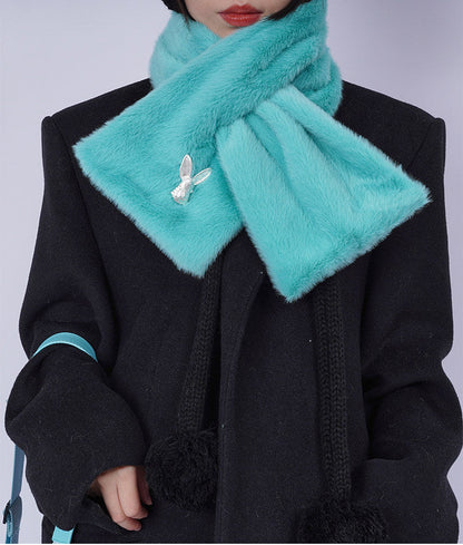 Original Design Thickened Plush Scarf NA8421