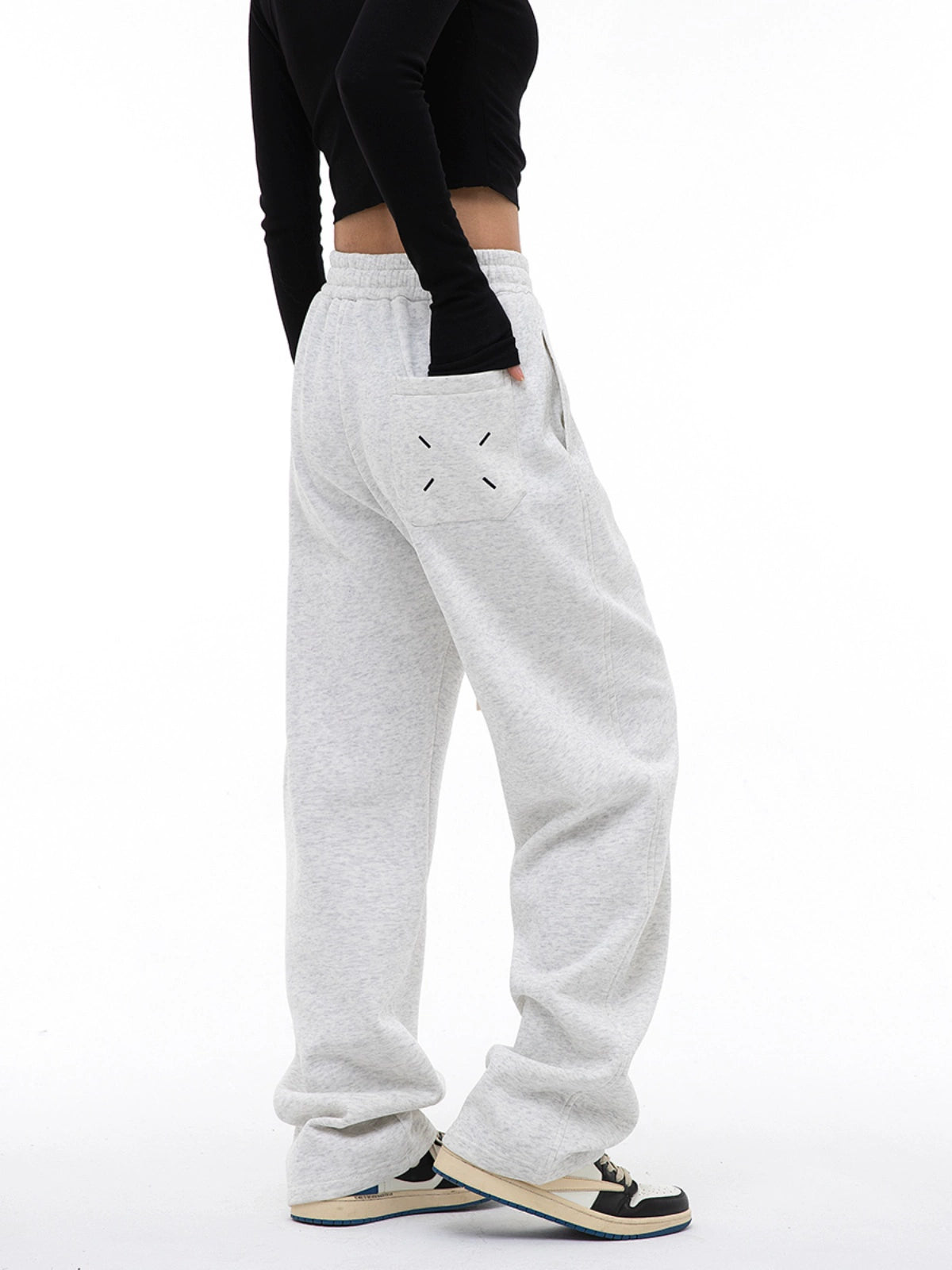 Basic Casual Slim Straight Sweatpants NA2364