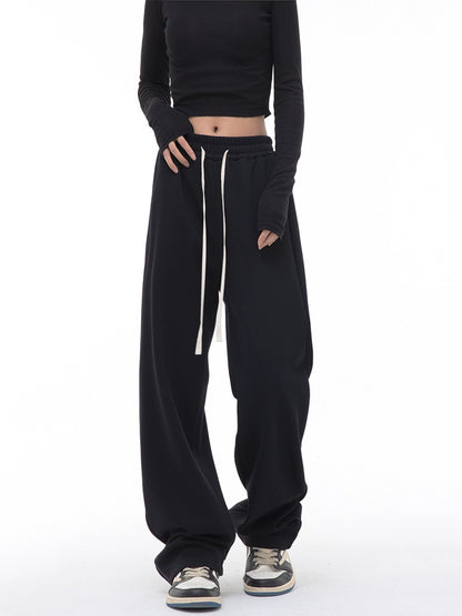 Basic Casual Slim Straight Sweatpants NA2364