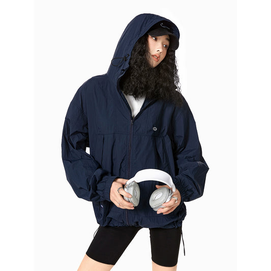 Lightweight Zipper Hooded Jacket NA2262