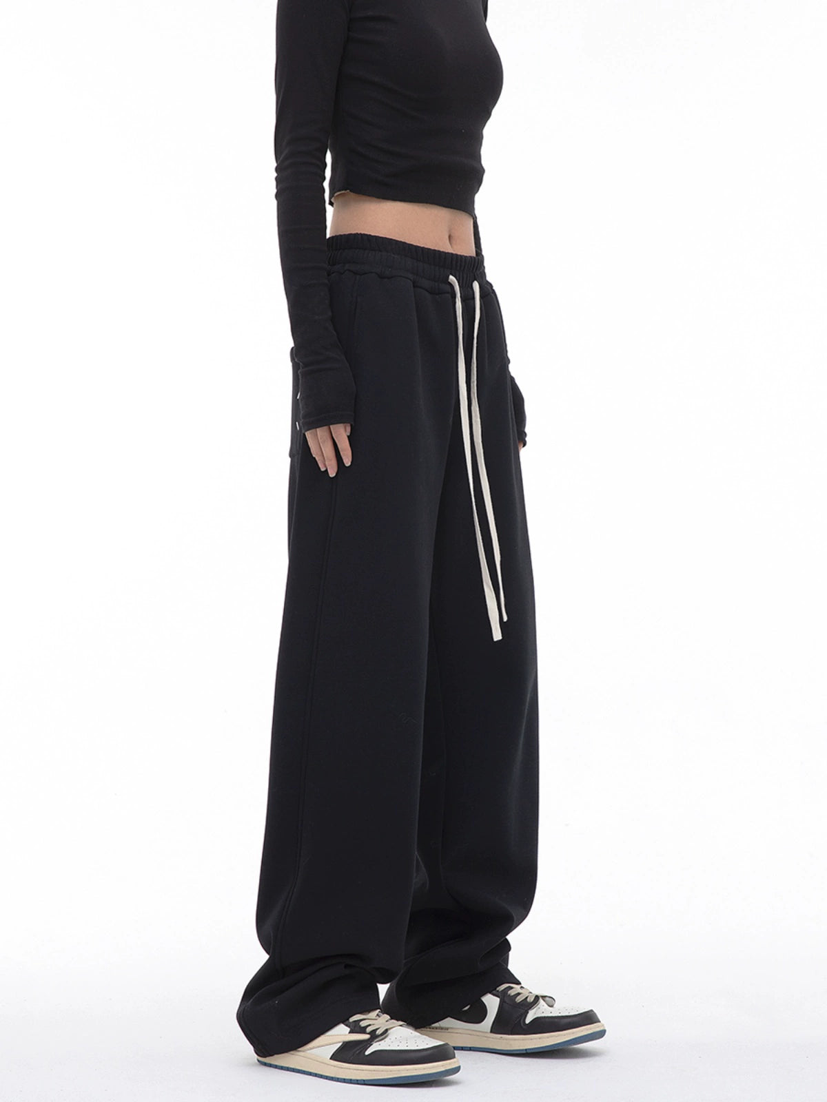 Basic Casual Slim Straight Sweatpants NA2364