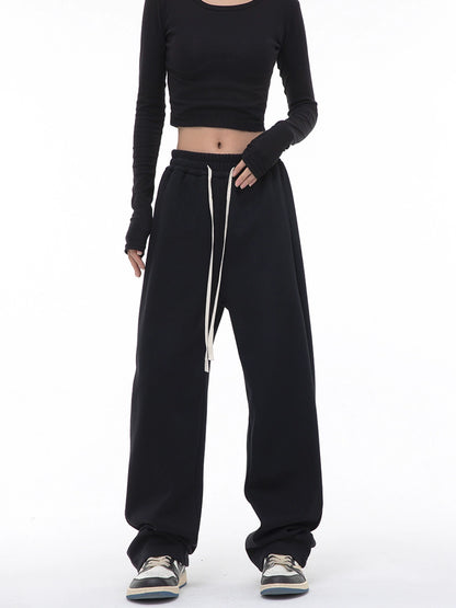 Basic Casual Slim Straight Sweatpants NA2364